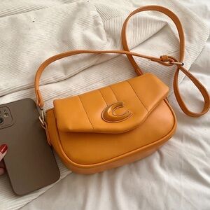 Fashion C Crossbody Bag, Orange